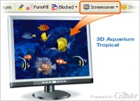   Crawler 3D Tropical Aquarium Screensaver