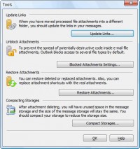   Attachments Processor for Outlook