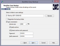   BackRex Easy Backup