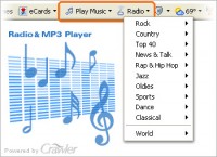   Crawler Radio & MP3 Player