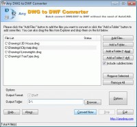   DWG to DWF Converter Any