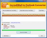   Export IncrediMail Messages to Outlook