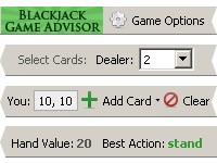   Blackjack Game Advisor