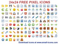   24x24 Free Pixel Icons