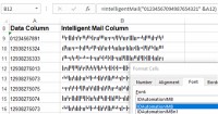   USPS Intelligent Mail IMb Barcode Fonts