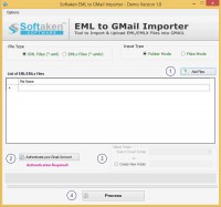   Softaken EML to Gmail Migration