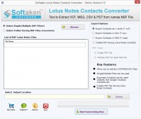   Lotus Notes Contacts Converter Tool