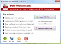   Softaken PDF Watermark Generator