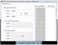   Publishing Industry Barcode Generator