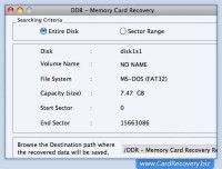   Mac Memory Card Recovery
