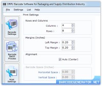   Packaging Barcode Generator