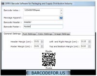   Barcode Generator for Packaging