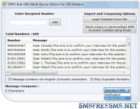   Send Free SMS USB Modem
