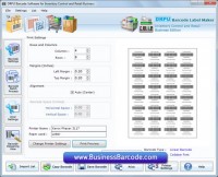   Barcode Maker for Inventory Control
