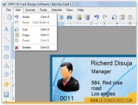   Order ID Card Design Software