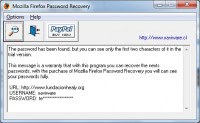   Mozilla Firefox Password Recovery