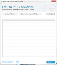   Export EML Files to PST