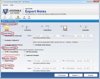   Exporting Calendar from Lotus Notes
