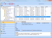   Recover OST Files to Outlook PST File