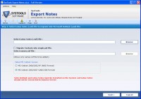   Lotus Notes Export Email to Files