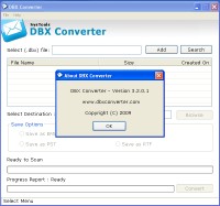   DBX to PST Conversion
