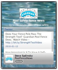  Guardian Pool Safety Fence News Widget