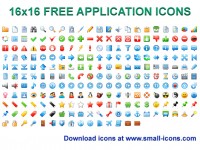   16x16 Free Application Icons