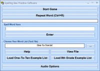   Spelling Bee Practice Software
