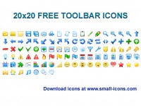   20x20 Free Toolbar Icons