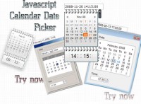   Javascript Calendar Date Picker