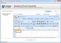   Access to Excel Conversion