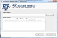   Unlock VBA Project Password