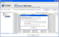   Microsoft Office SharePoint Recovery