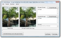   Buy Encrypt your text within image files! Digital watermarking software to encrypt text! Software!
