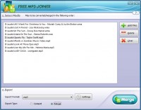   Free WMA WAV MP3 Joiner