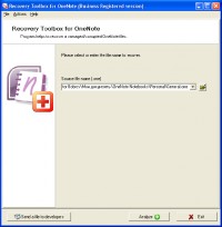   Recovery Toolbox for OneNote