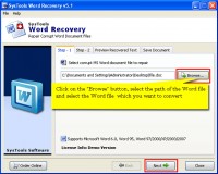   Corrupt Word Document Recovery