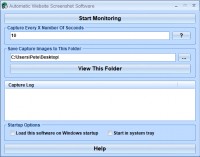   Automatic Website Screenshot Software