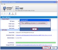   Outlook Split PST Files