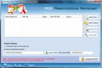   Pdf restrictions remover tool
