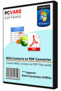   MSG Contacts to PDF Converter
