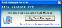   Task Manager Fix
