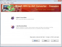   Boxoft MP4 to MPG Freeware