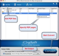   PDF to Word Converter for Mac