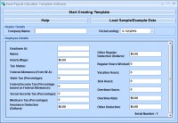   Excel Payroll Calculator Template Software