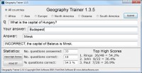   Geography Trainer