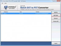   Convert Multiple Outlook Offline File to PST