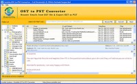   Outlook OST to PST