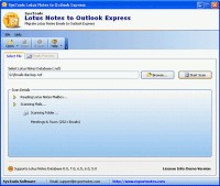   Notes Email in Outlook Express