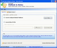   Migration from Outlook to Notes